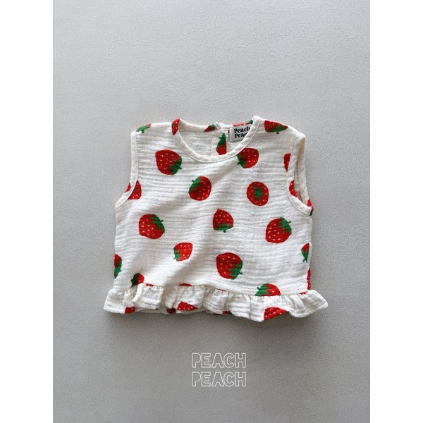 Tops – Strawberry _ peachpeach 2026 summer