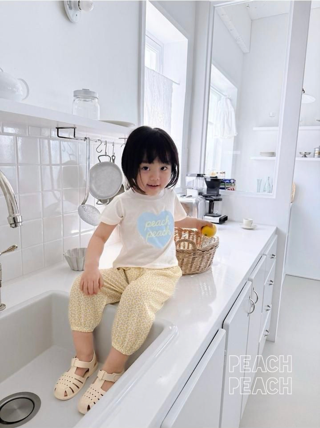 Tops – Peach T-shirt _ peachpeach 2026 summer