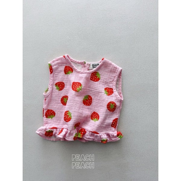 Tops – Strawberry _ peachpeach 2026 summer