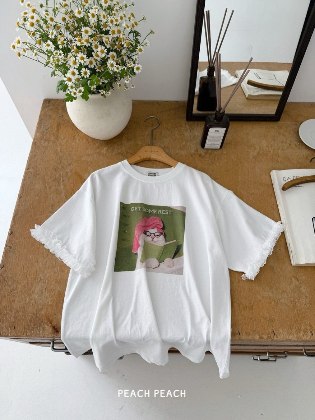 Tops – Miu T-shirt _ peachpeach 2026 summer