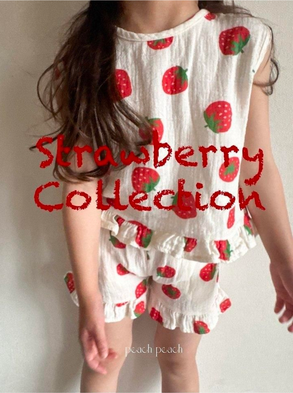 Tops – Strawberry _ peachpeach 2026 summer