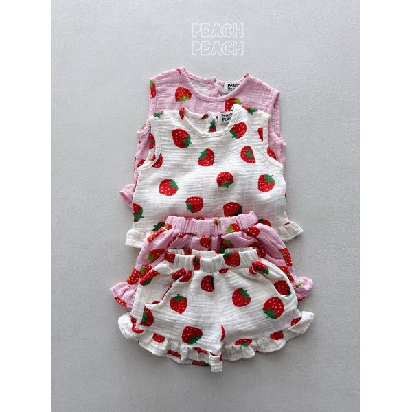 Tops – Strawberry _ peachpeach 2026 summer
