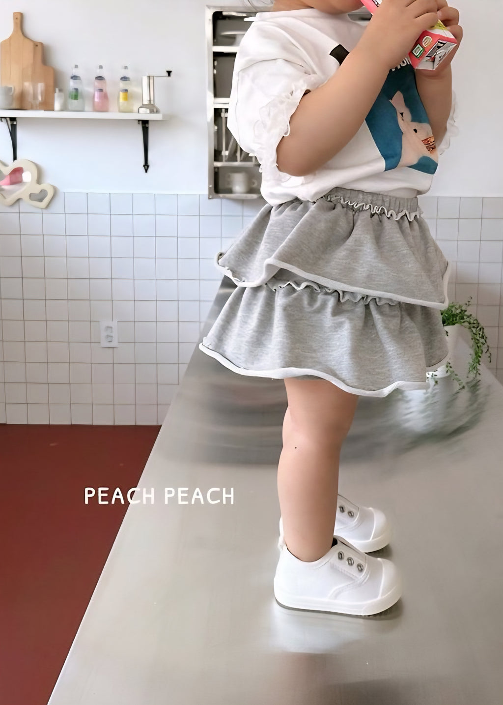 Tops – Miu T-shirt _ peachpeach 2026 summer