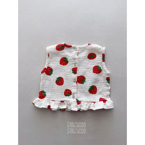 Tops – Strawberry _ peachpeach 2026 summer