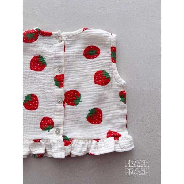 Tops – Strawberry _ peachpeach 2026 summer