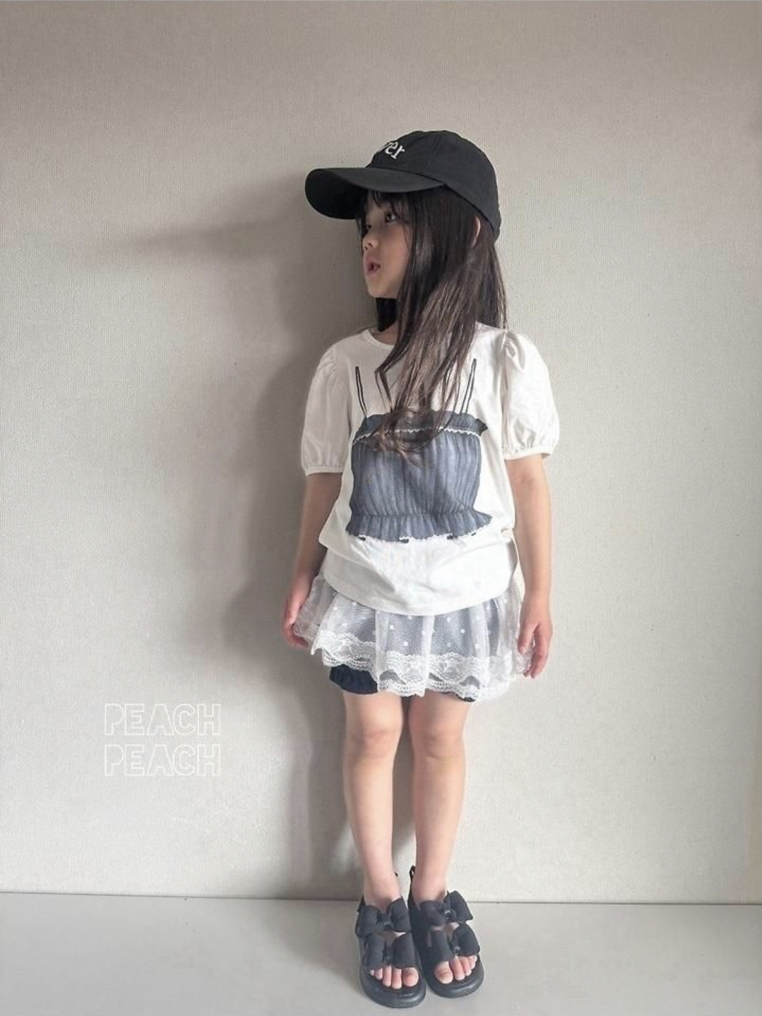 Tops – Anna t-shirt _ peachpeach 2026 summer
