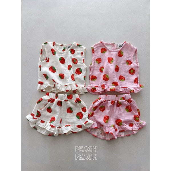 Tops – Strawberry _ peachpeach 2026 summer