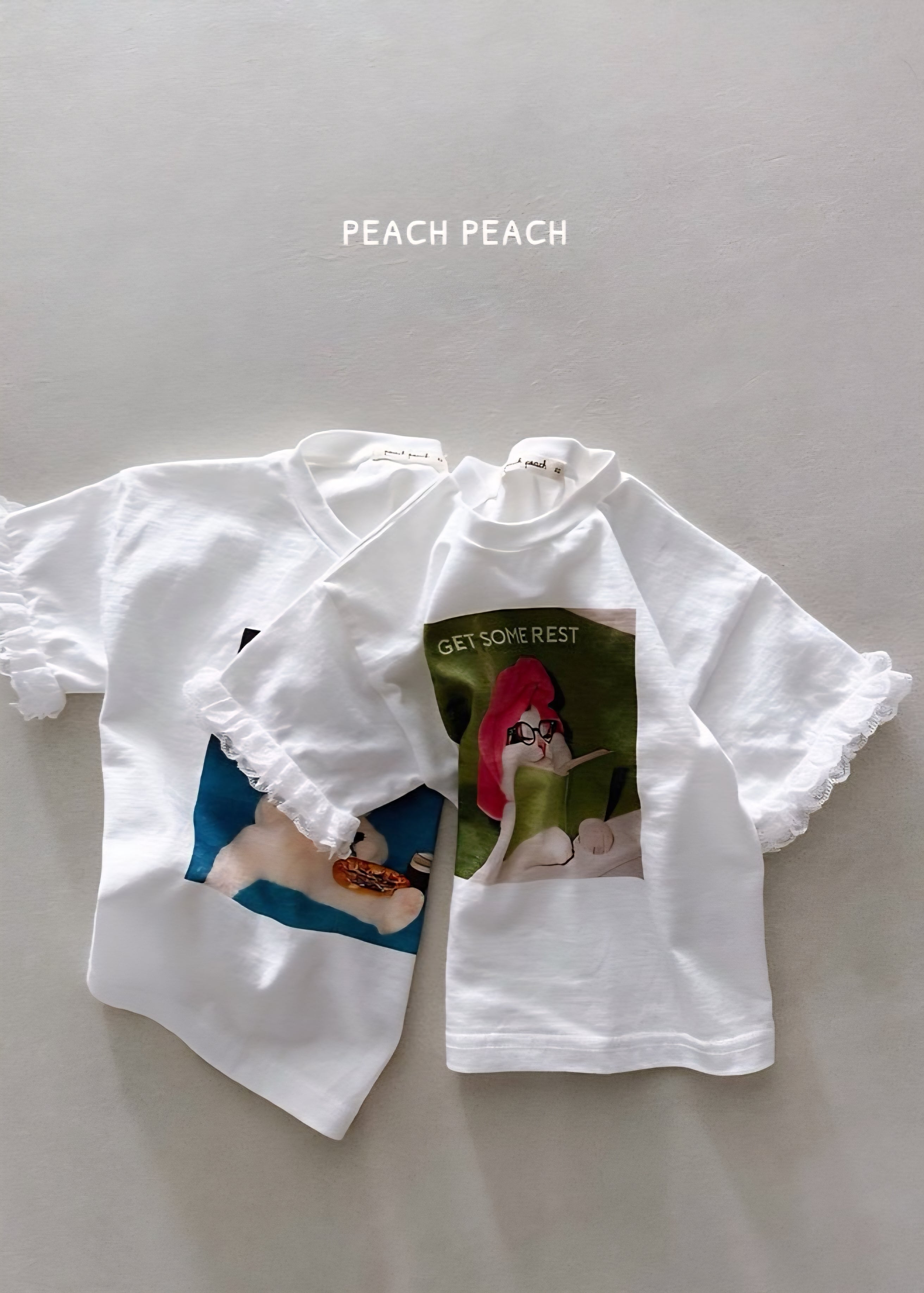 Tops – Miu T-shirt _ peachpeach 2026 summer
