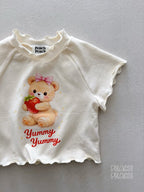 Tops – Yummy Yummy T-Shirt _ peachpeach 2026 summer
